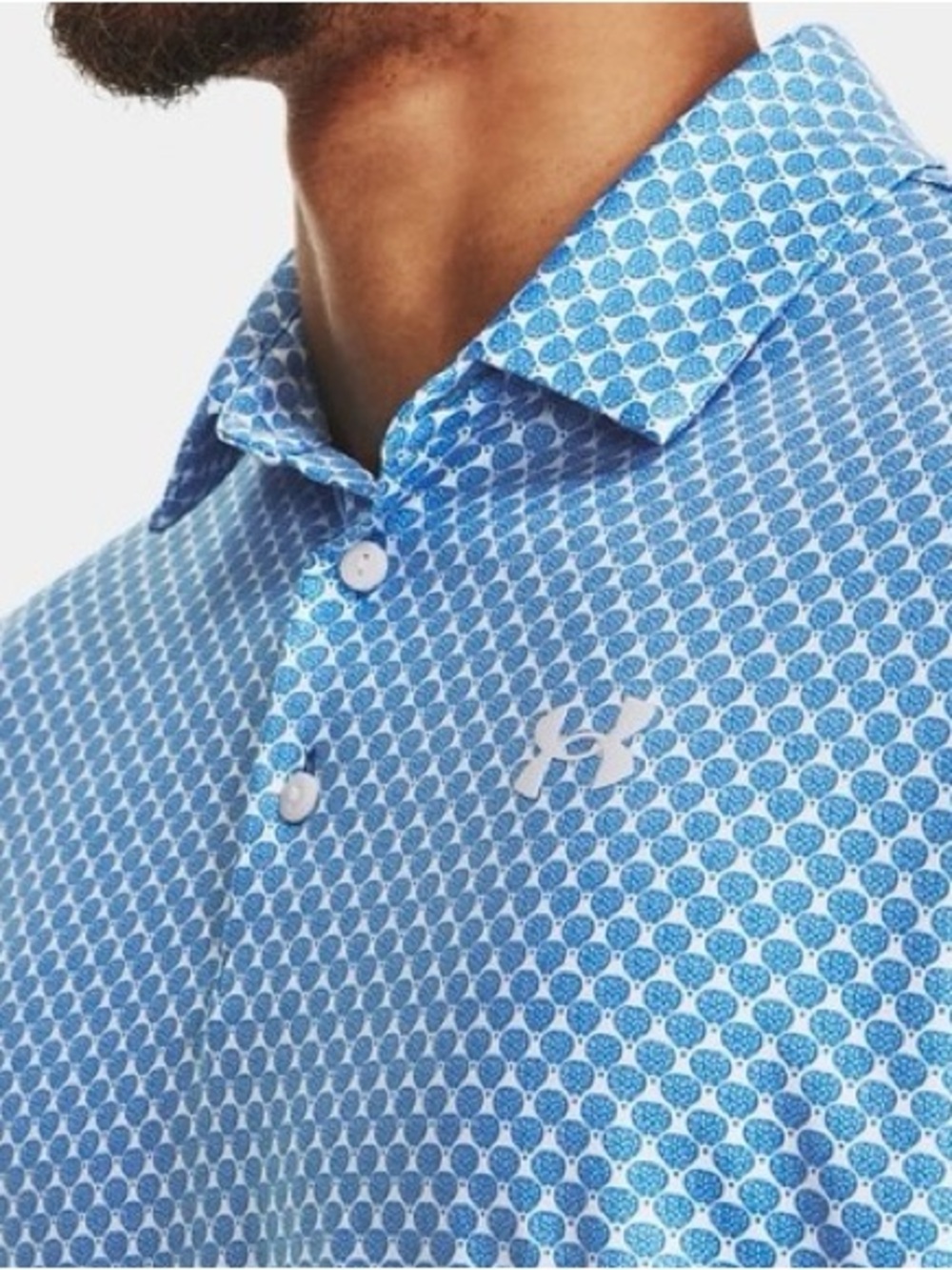 Under Armour Men's Playoff 3.0 Printed Golf Performance Polo